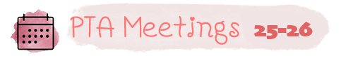 PTA Meetings 